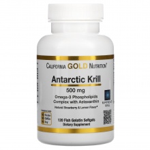  California Gold Nutrition Antarctic Krill 500  120 