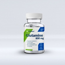 Глютамин CyberMass Glutamine 800 мг 90 капсул