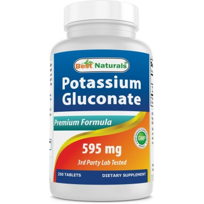  Best Naturals Pottassium Gluconate 595  250 