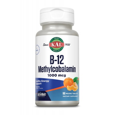 Витамины Innovative Quality KAL Vitamin B-12 Methylcobalamin 1000 мкг 90 таблеток