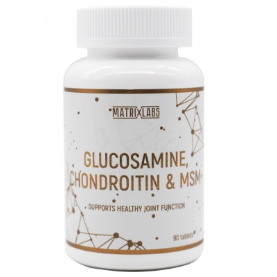  Matrix Labs Glucosamine Chondroitin MSM 90 
