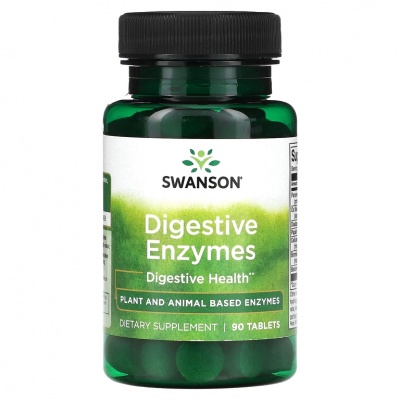 Витамины Swanson Digestive Enzymes 90 таблеток